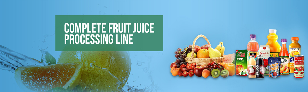 complete juice processing lines
